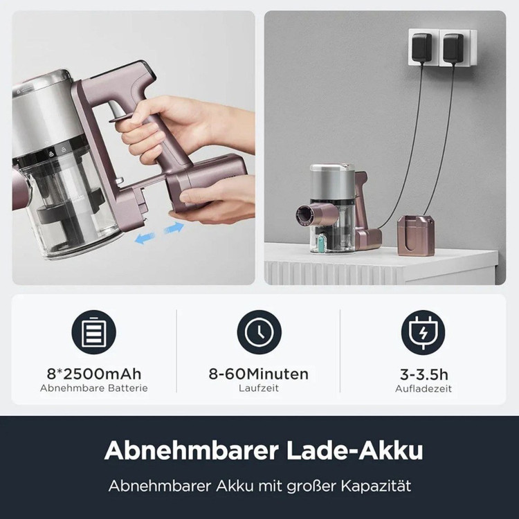 جارو شارژی عصایی eureka ak10 pro